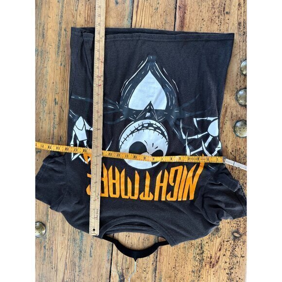 Disney Nightmare Before Christmas Women's Black Shirt Large jack‎ skellington - Picture 5 of 6